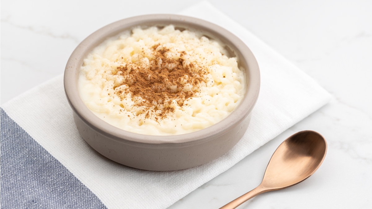 Riz au lait à la vanille maison